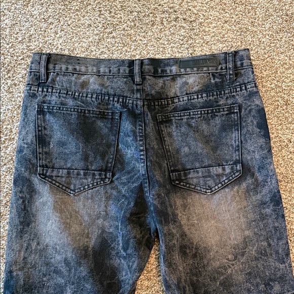 Black Distressed Skinny Jeans - Picture 9 of 9